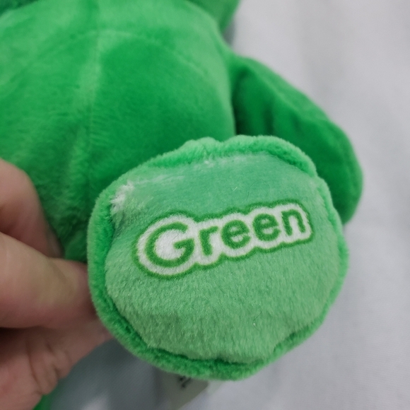 Hallmark Crayola Green Teddy Bear Plush Stuffed Toy 9 Inch 2023 - Picture 5 of 10